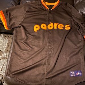 Throwback Cooperstown Collection San Diego Padres jersey